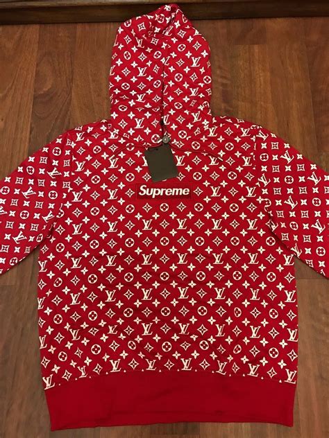 supreme x louis vuitton hoodie prezzo|authentic louis vuitton supreme hoodie.